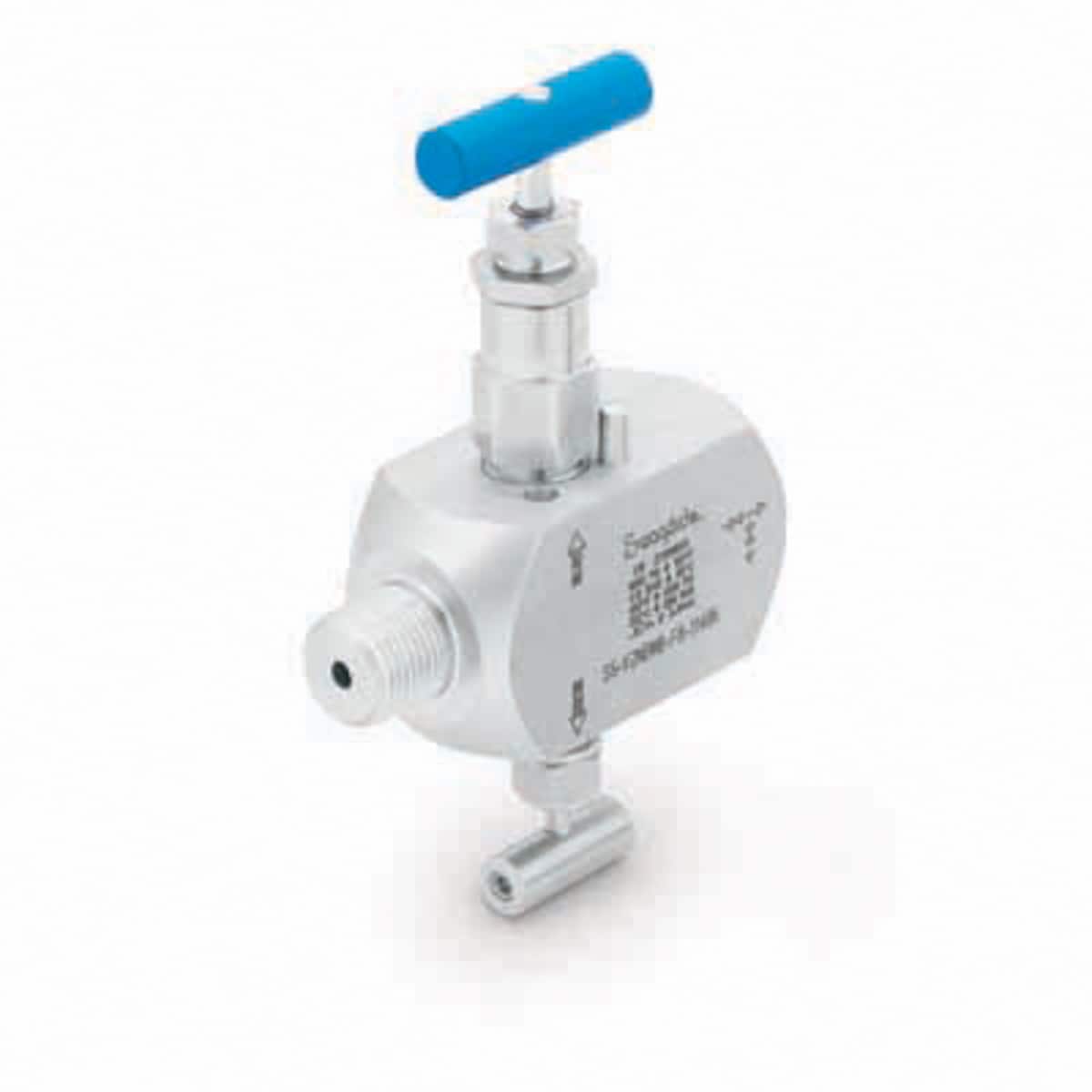 SWAGELOK/世伟洛克 不锈钢仪表隔离关断和排放阀，1/2 in. 外螺纹 NPT SS-V2NBM8-F8-11486