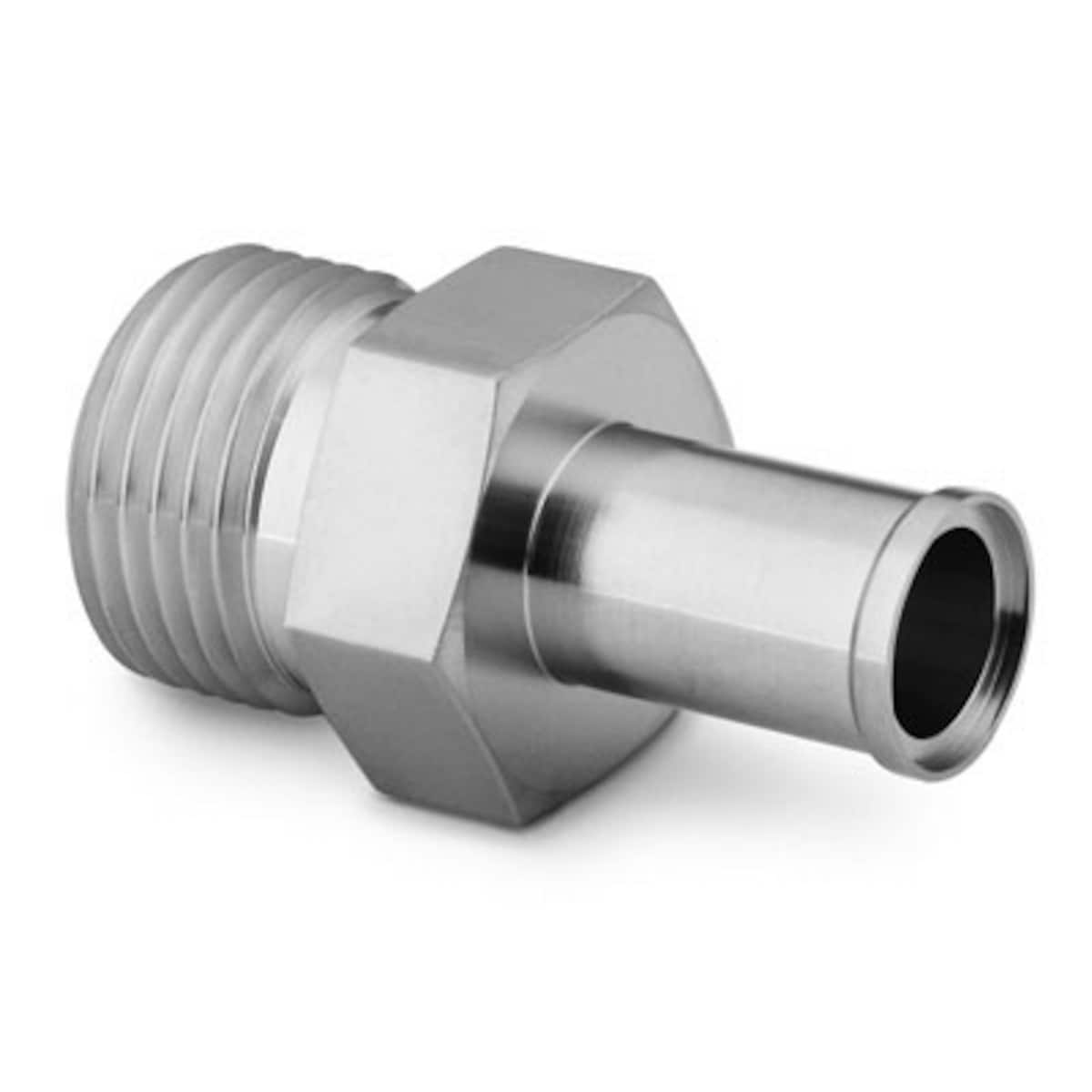 SWAGELOK/世伟洛克 316L 不锈钢 VCO O 型圈面密封接头，自动卡套管焊接接头，1/4 in. VCO 接头 x 1/4 in. 卡套管外径 316L-4-VCO-1A
