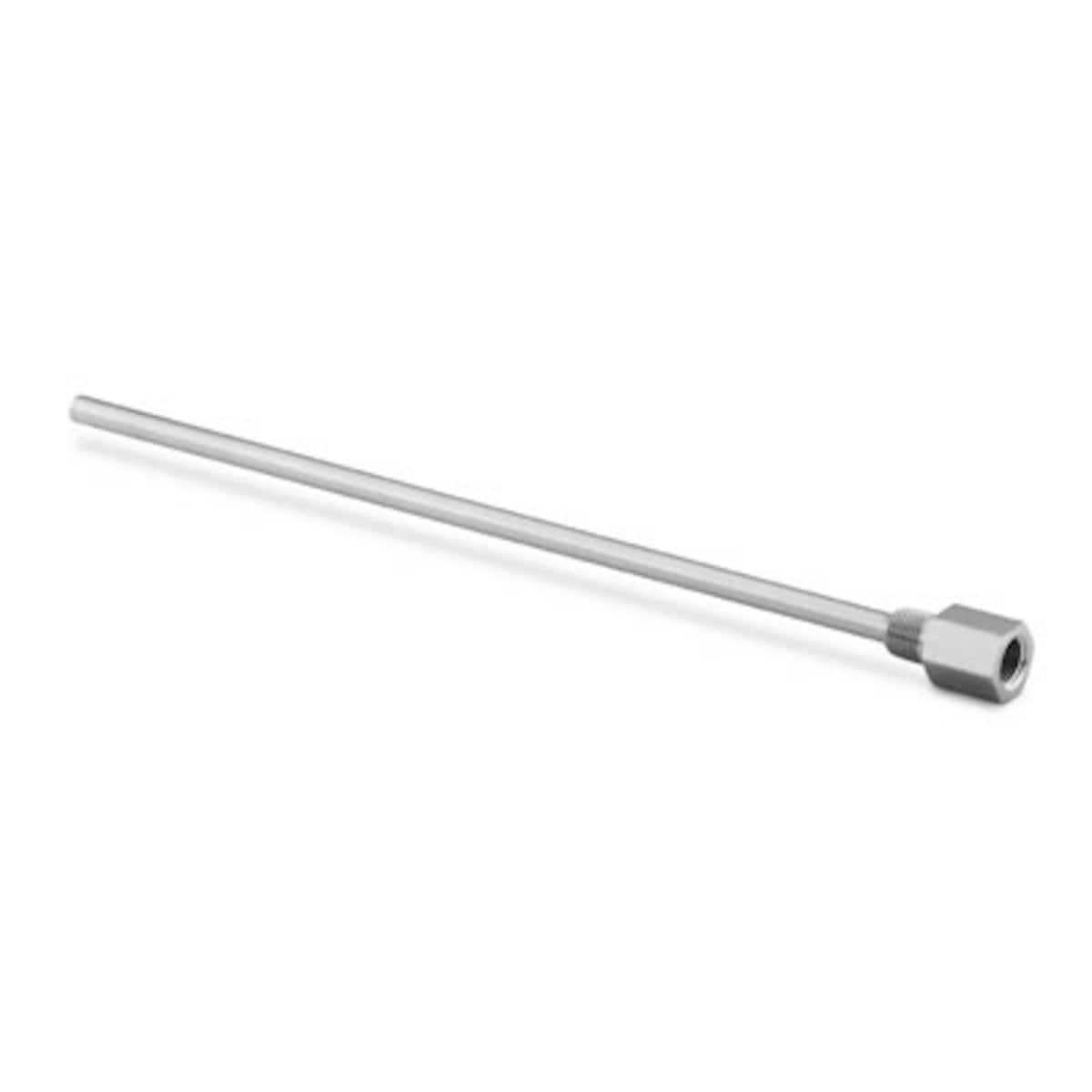 SWAGELOK/世伟洛克 不锈钢预留容积管转换接头, 1/4 in. 外螺纹 NPT x 1/4 in. 内螺纹 NPT, 10.4 in. (26.4 cm) 卡套管长度 SS-DTM4-F4-104