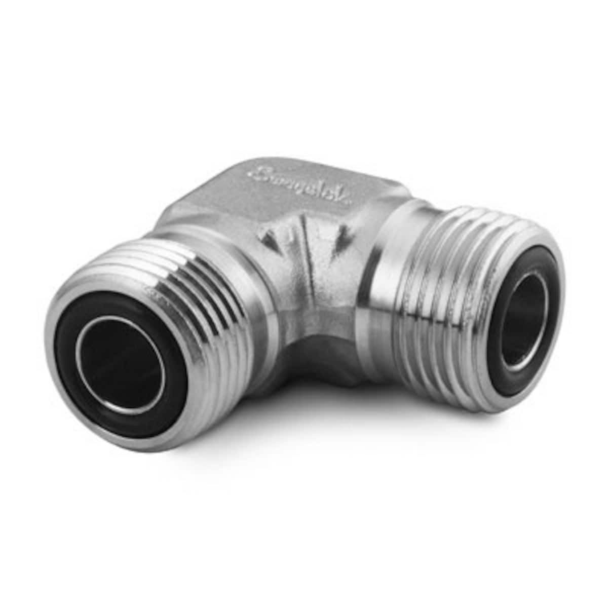 SWAGELOK/世伟洛克 316 不锈钢 VCO O 型圈面密封接头，弯头，1/4 in. VCO 接头 SS-4-VCO-9