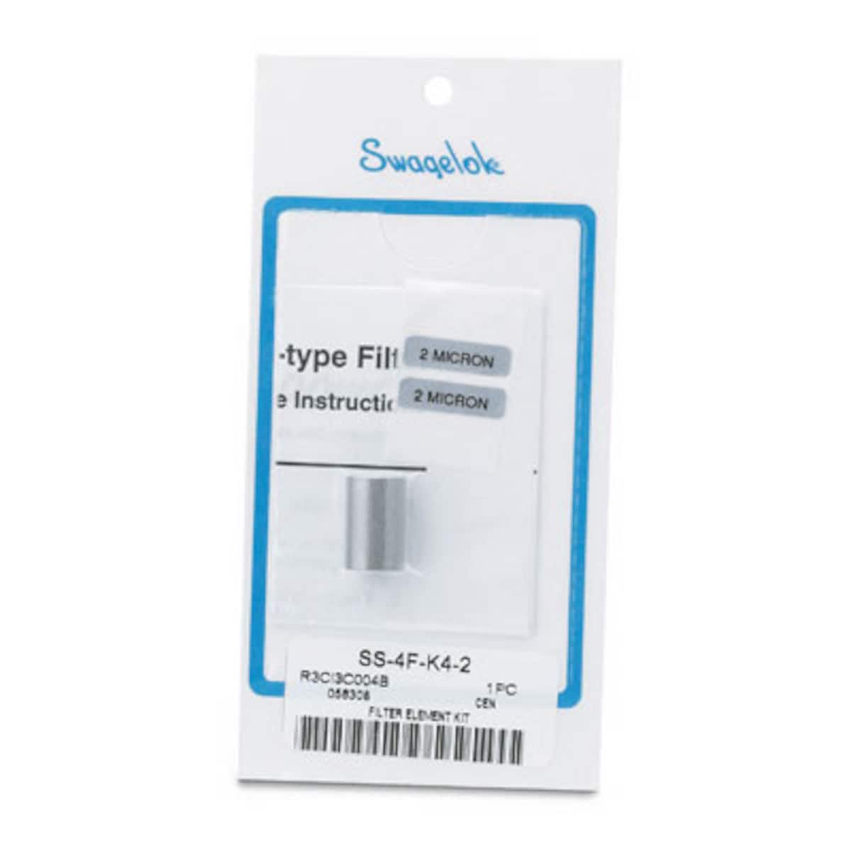 SWAGELOK/世伟洛克 6F、8F、6TF 和 8TF 系列颗粒过滤器用 90 微米滤芯套件 SS-8F-K4-90