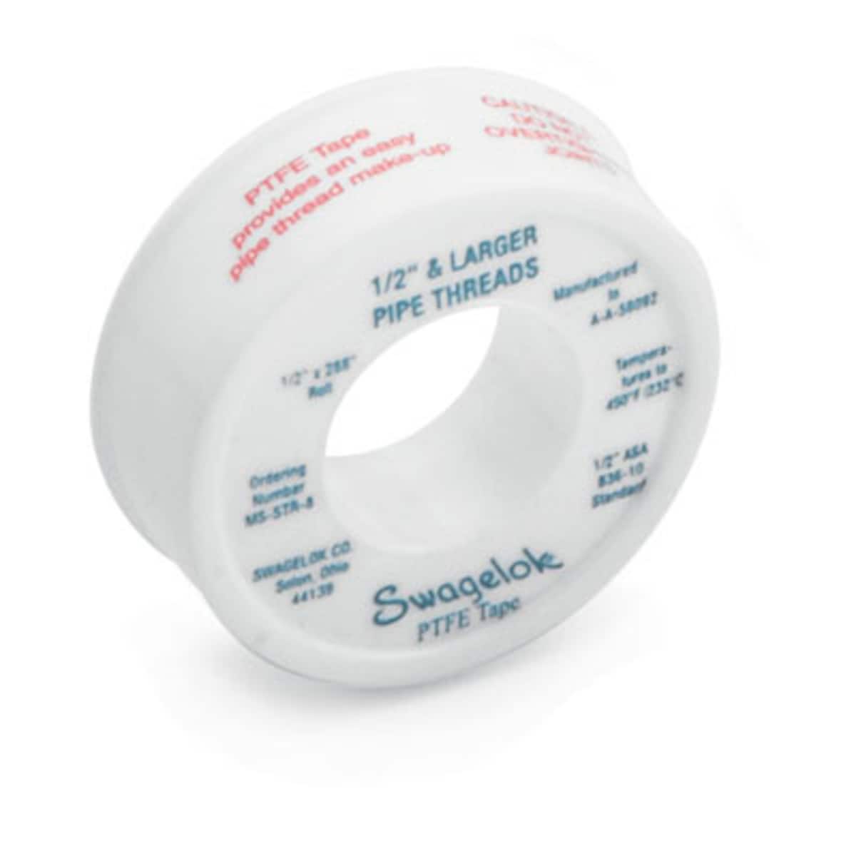 SWAGELOK/世伟洛克 PTFE 密封带螺纹密封剂，1/2 x 288 in. (12.7 x 732 cm) MS-STR-8 10卷起订