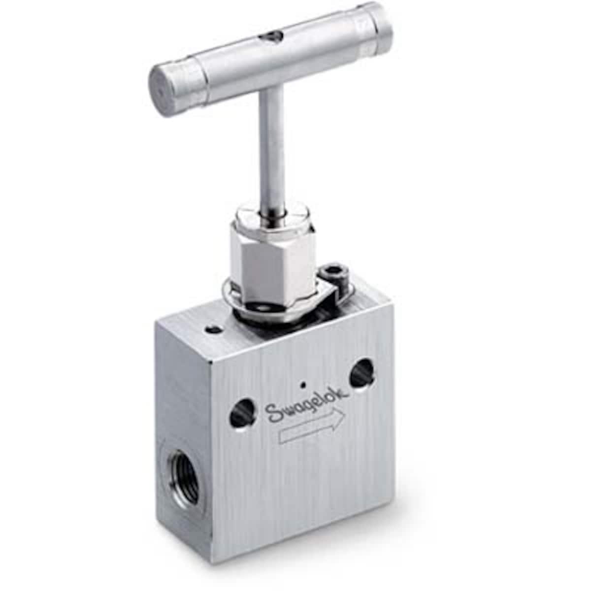 SWAGELOK/世伟洛克 316 不锈钢高压针阀，1/4 in. FNPT SS-410-FP