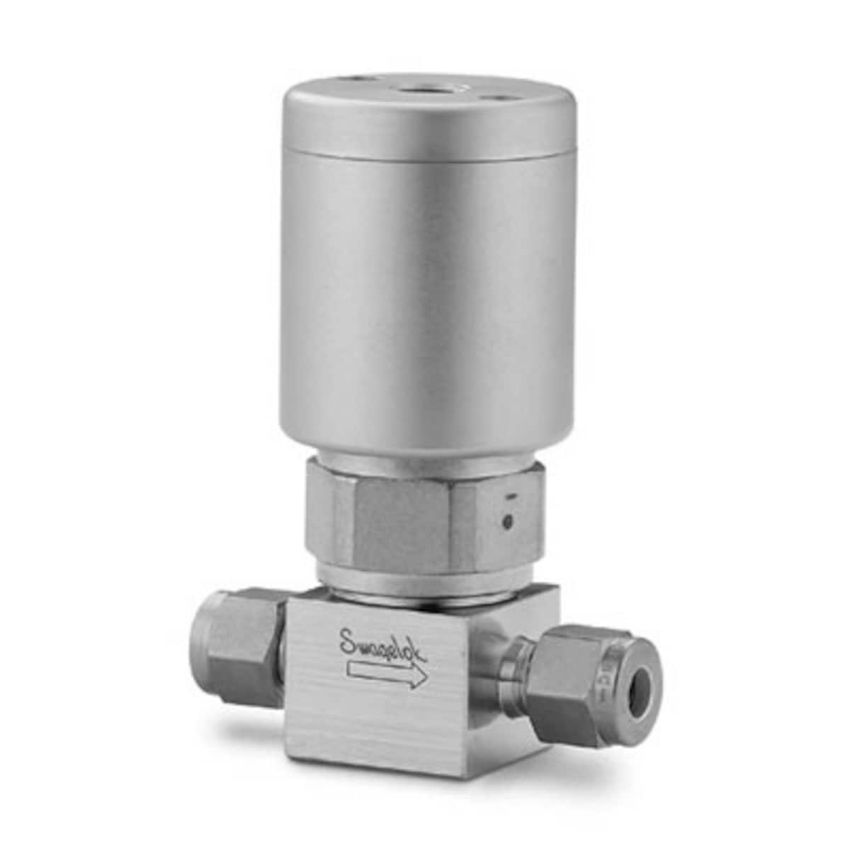 SWAGELOK/世伟洛克 316L VIM-VAR UHP 高压隔膜密封阀，6 mm 世伟洛克卡套管接头，NC 6LVV-DPHS6M-C