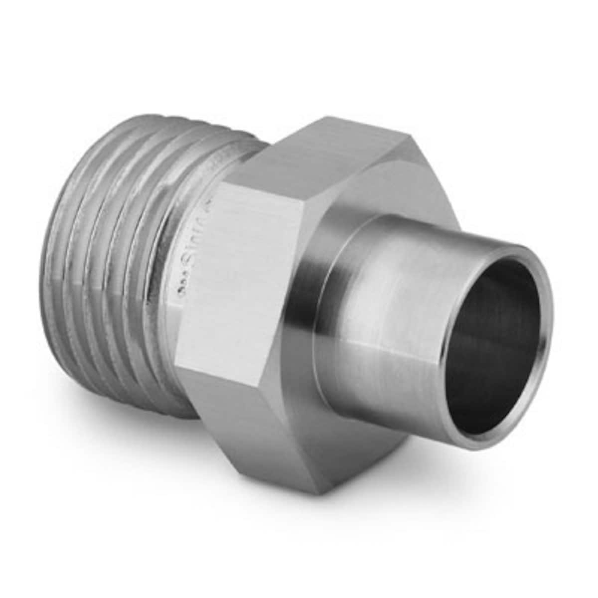 SWAGELOK/世伟洛克 不锈钢 VCO O 型圈面密封接头，卡套管承插焊连接，3/8 in. VCO 接头 x 3/8 in. 卡套管外径 SS-6-VCO-1