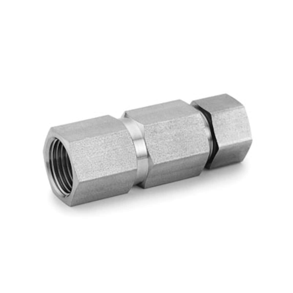 SWAGELOK/世伟洛克 世伟洛克 316 不锈钢中压卡套管接头，内螺纹连接，1/4 in. 卡套管外径 x 1/4 in. 内螺纹 NPT SS-4FK0-7-4