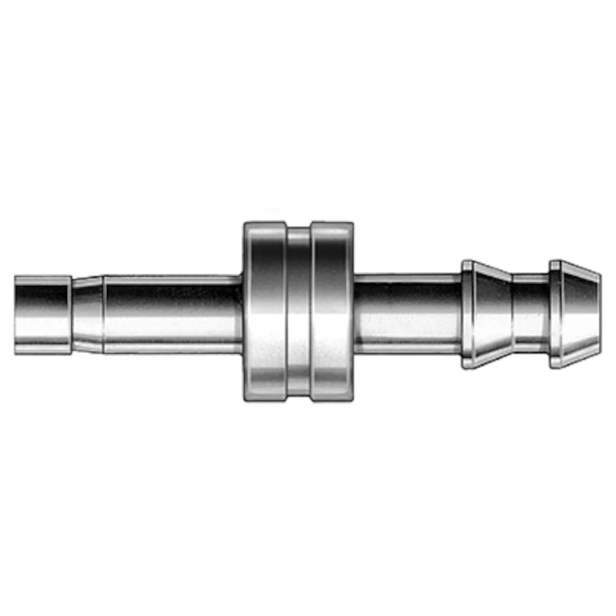 SWAGELOK/世伟洛克 多用途推入连接式软管端接, 8 mm 不锈钢卡套管转换接头, 3/8 in. 软管尺寸 SS-PB6-TM8