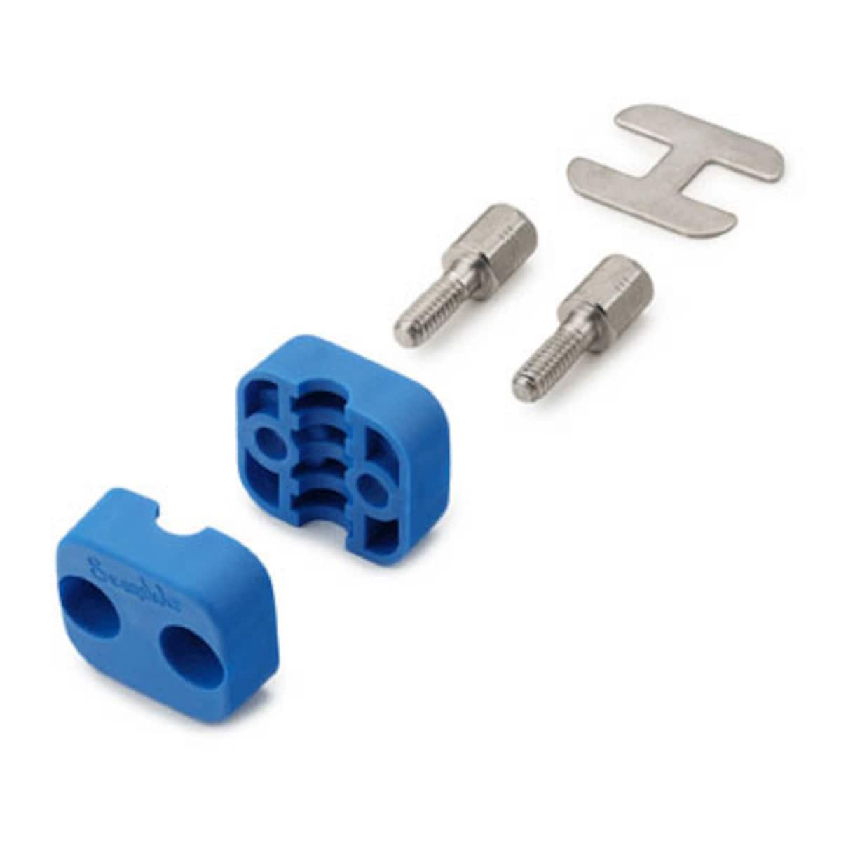 SWAGELOK/世伟洛克 叠层螺栓连接塑料夹卡套管支撑成套件，1/2 in. 卡套管尺寸，聚丙烯支撑体 304-S3-PP-8T-ST