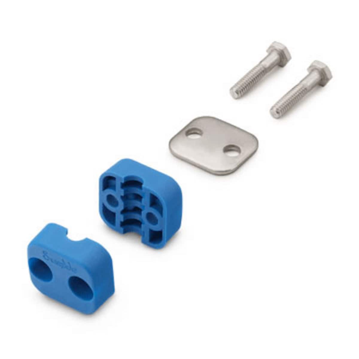 SWAGELOK/世伟洛克 螺栓连接塑料夹卡套管支撑成套件，3/4 in. 卡套管尺寸，聚丙烯支撑体 304-S3-PP-12T
