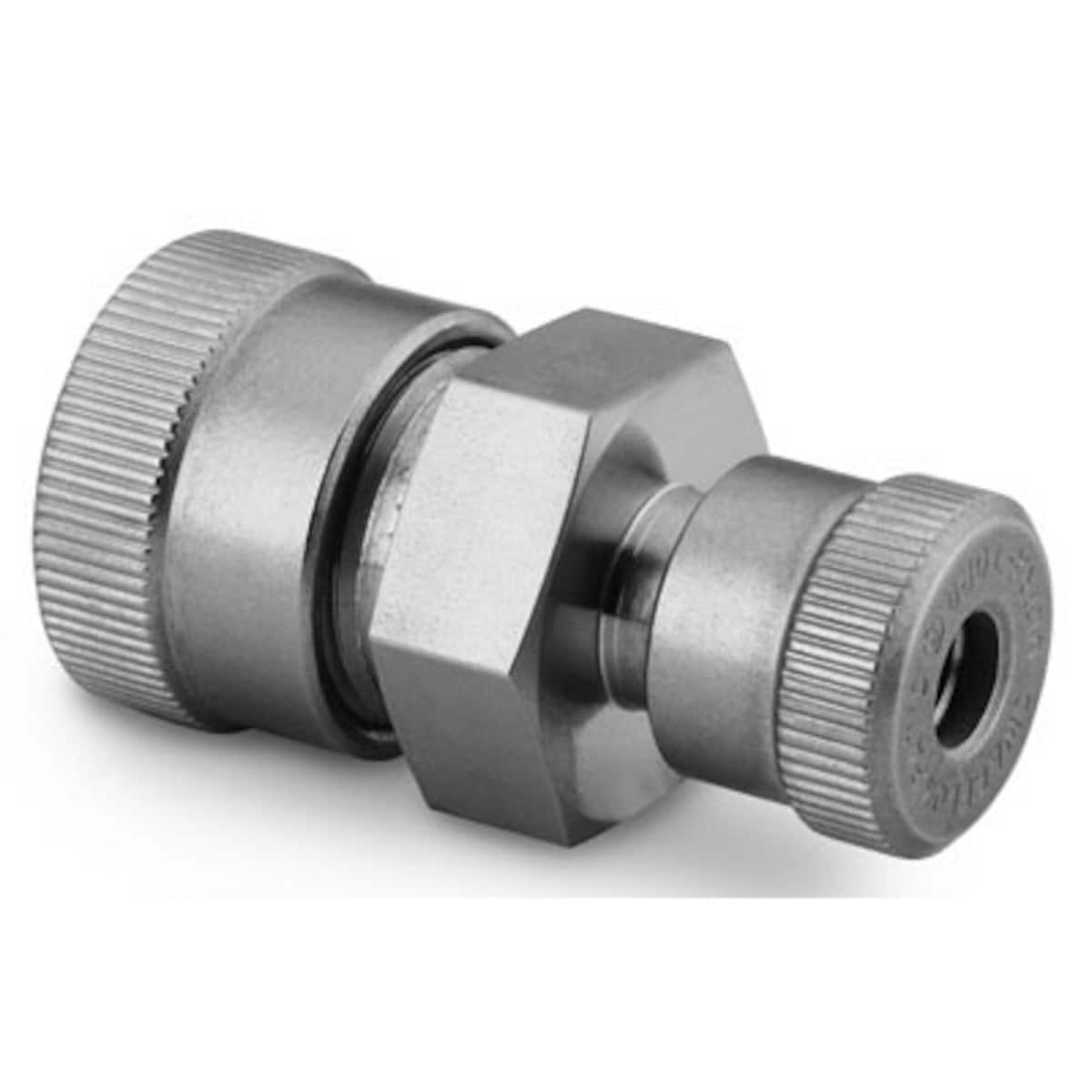 SWAGELOK/世伟洛克 不锈钢 Ultra-Torr 真空接头, 变径联合接头, 1/2 x 1/4 in. 卡套管外径 SS-8-UT-6-4
