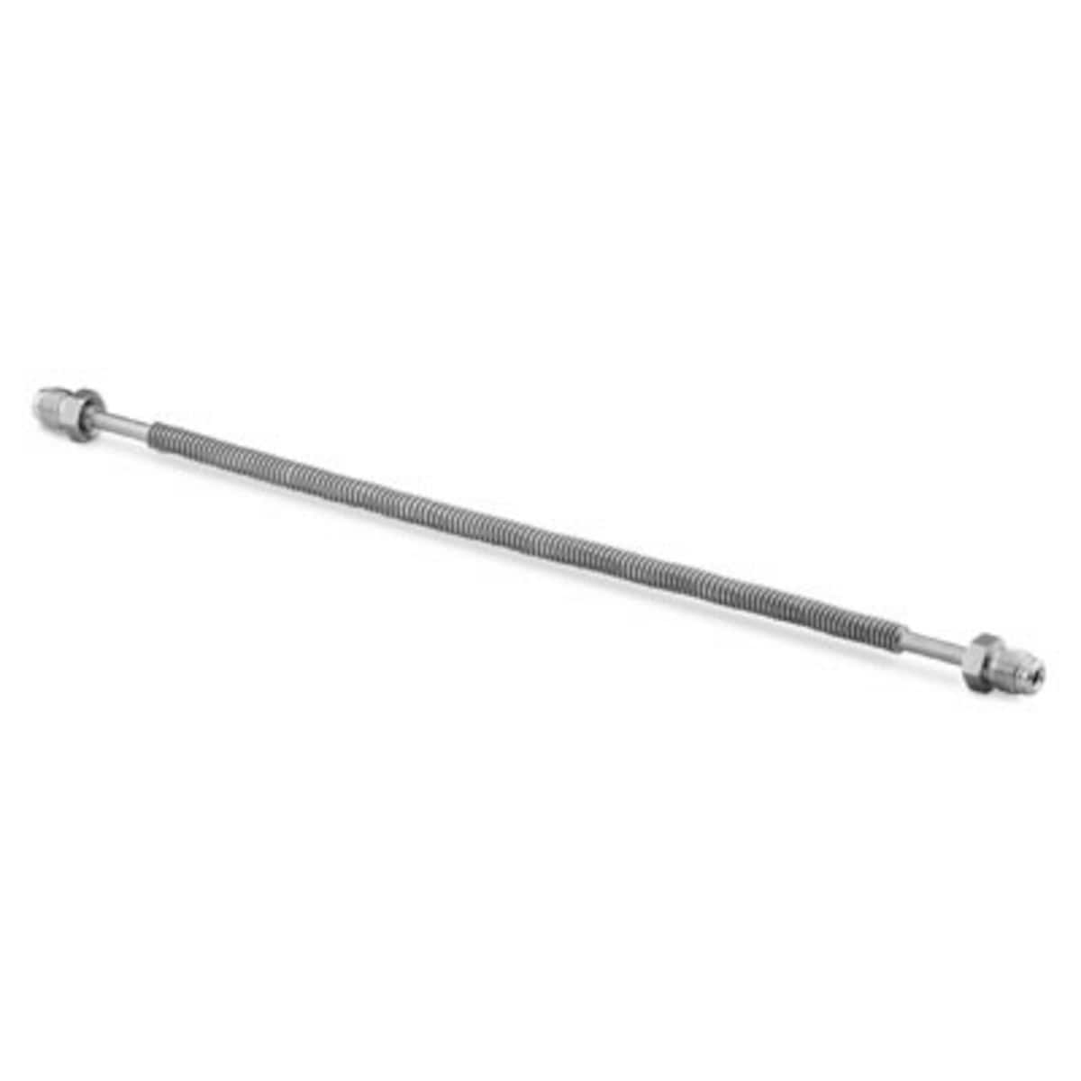 SWAGELOK/世伟洛克 321 不锈钢柔性卡套管，1/4 in. 外径，柔性段公称长度 24 in.，两端外螺纹 VCR 321-4-X-24DMR