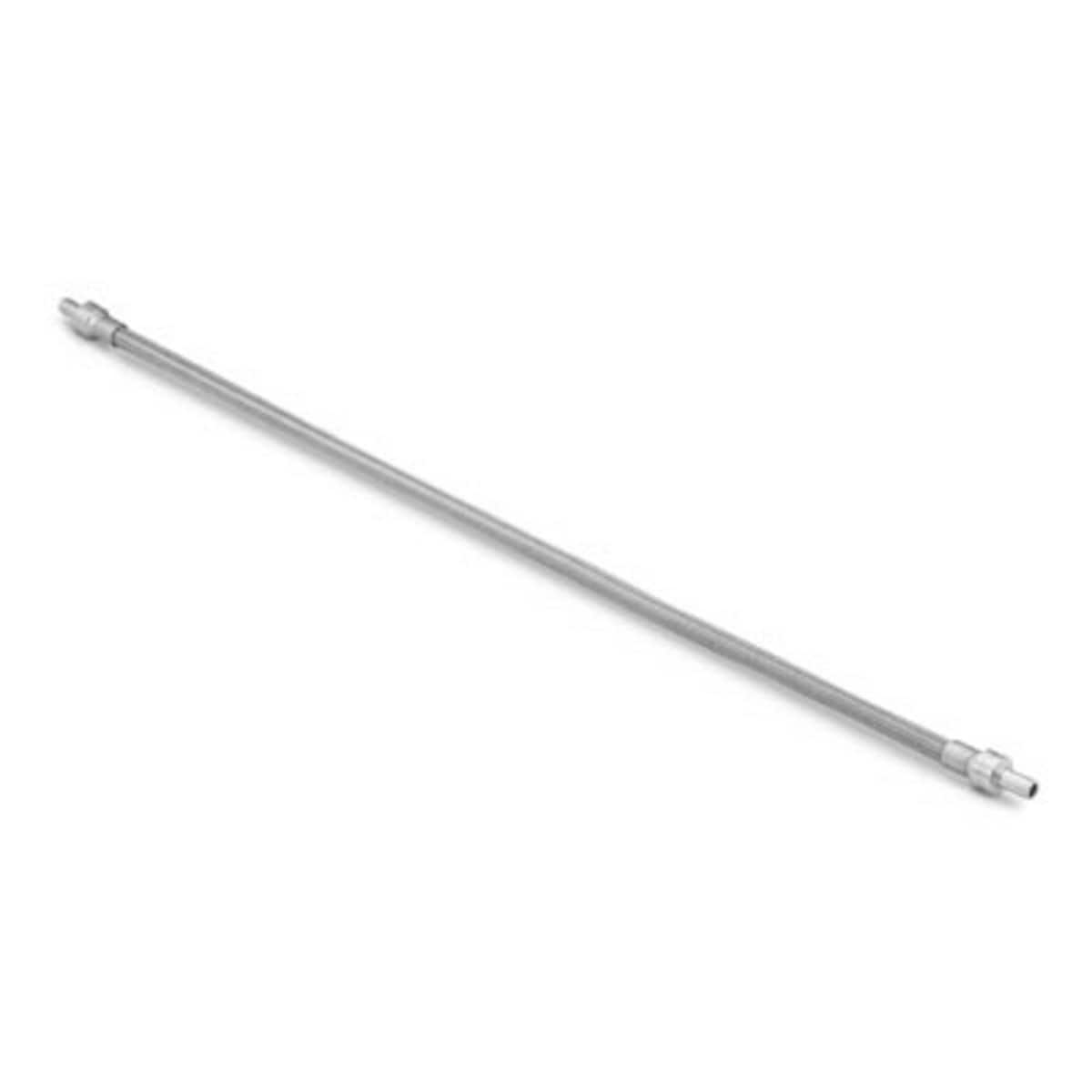 SWAGELOK/世伟洛克 PTFE 衬里不锈钢编织软管总成，3/8 in. 世伟洛克不锈钢卡套管转换接头，有效长度 16.4 in. (41.7 cm) SS-6BHT-18