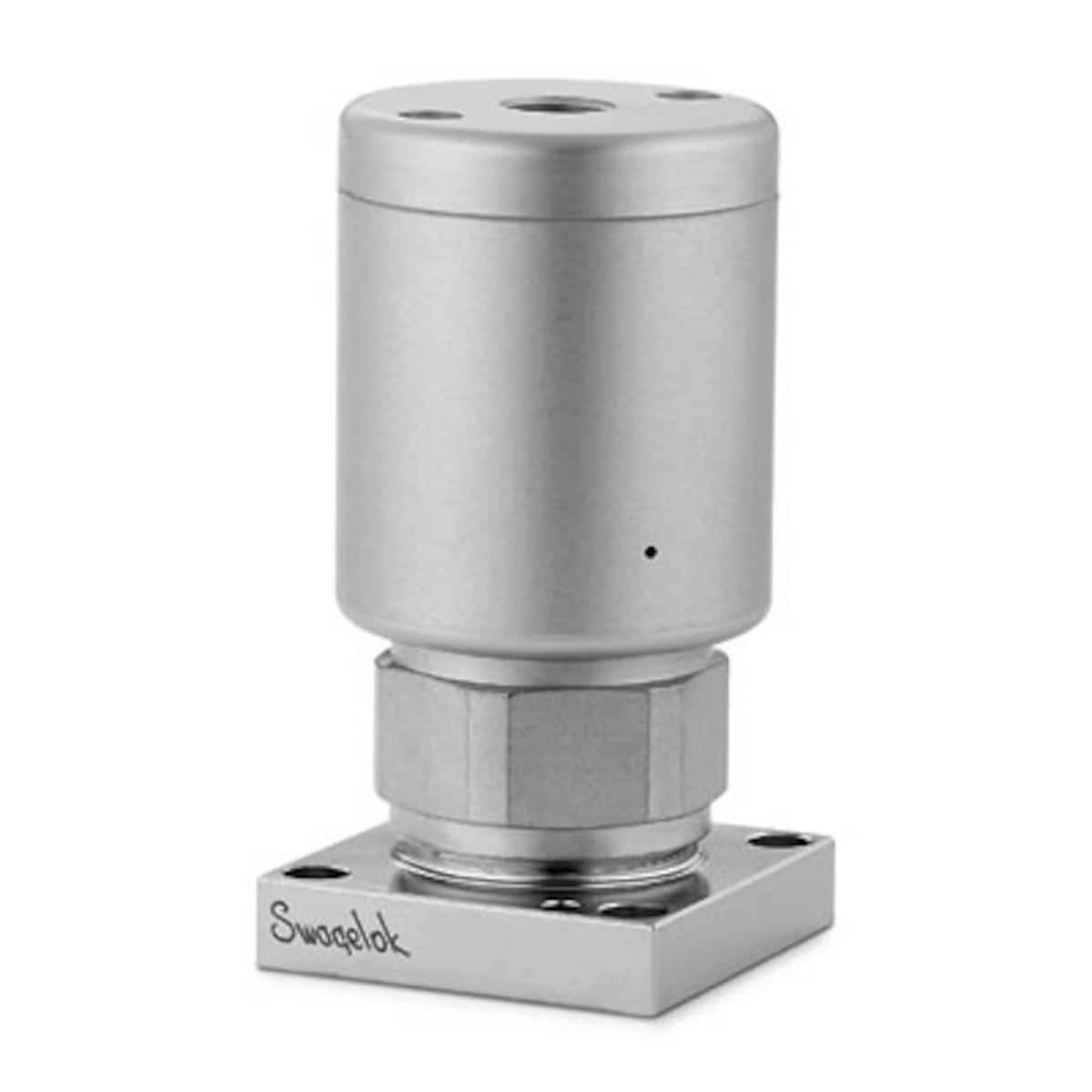SWAGELOK/世伟洛克 316L VIM-VAR UHP 模块化表面安装 2 口隔膜密封阀，SC-01 清理，NC 执行机构 6LVV-MSM-DP-2-P-C