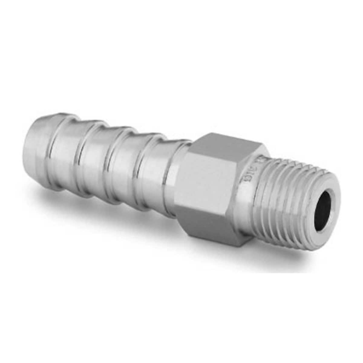 SWAGELOK/世伟洛克 不锈钢软管接头，1/8 in. 外螺纹 NPT，5/16 in. 软管内径 SS-5-HC-1-2