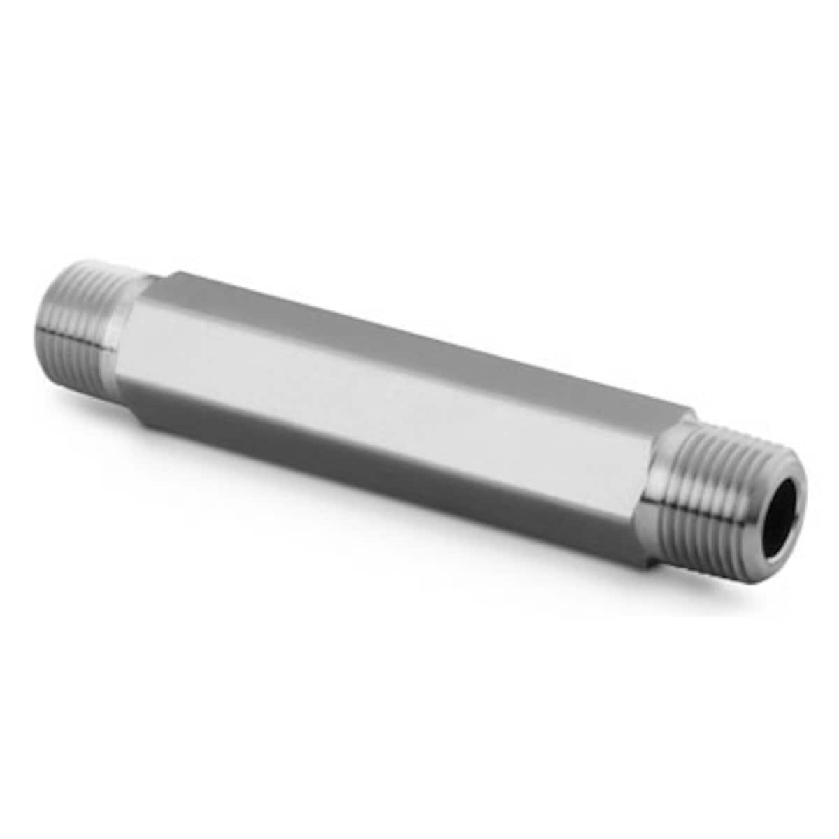 SWAGELOK/世伟洛克 不锈钢公称管接头，六角长外螺纹接头，3/8 in. 外螺纹 NPT，长 2 in. SS-6-HLN-2.00