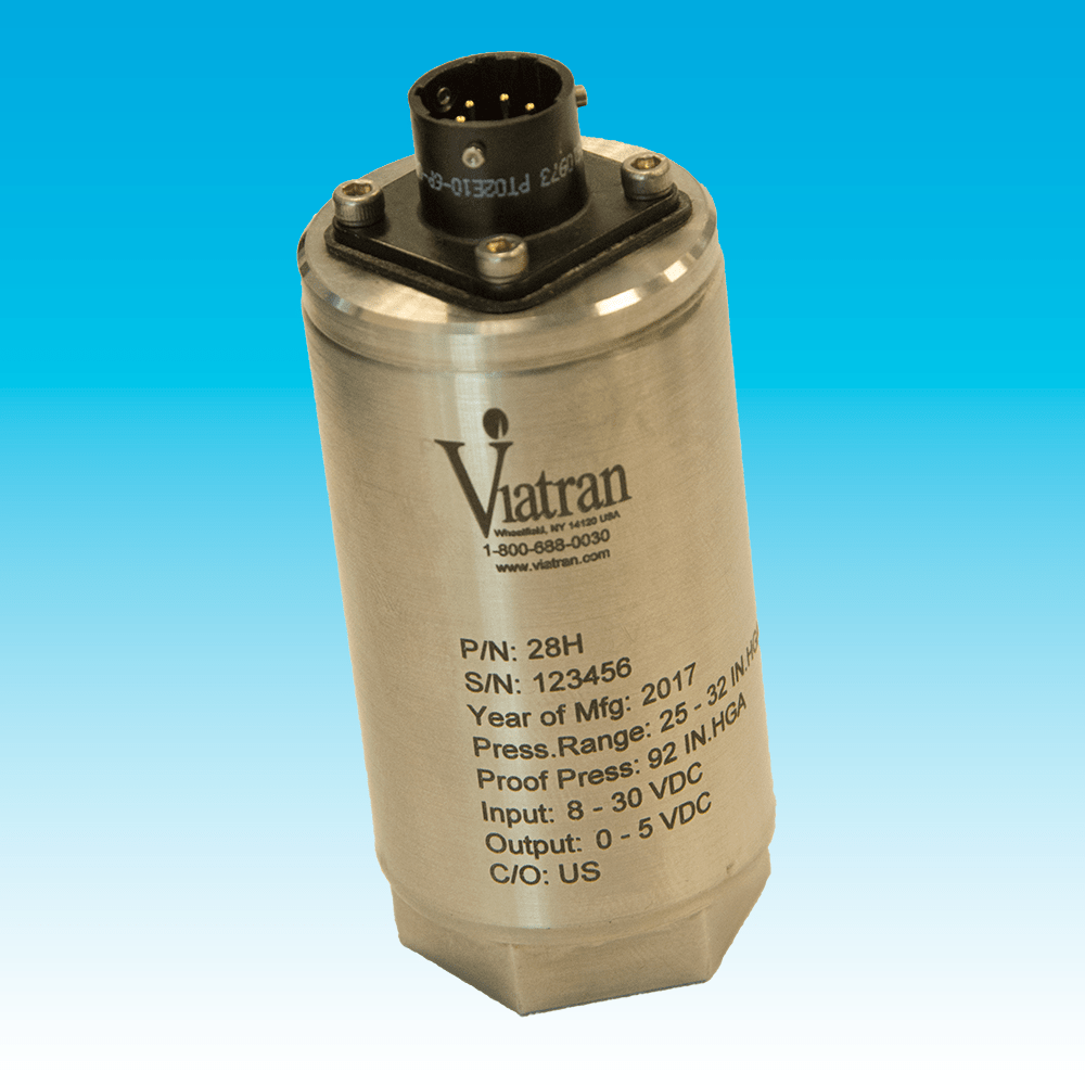 Viatran/威创 28H型气压变送器 28H型 0-5VDC，高精度，25" 至32" HgA