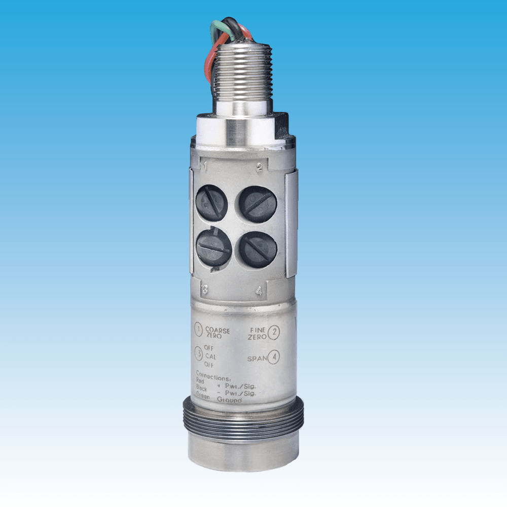 Viatran/威创 551型压力变送器 551型 齐平安装式传感器，0-50至1000 psi，机械加工的固态传感器，密封式，可外部调节