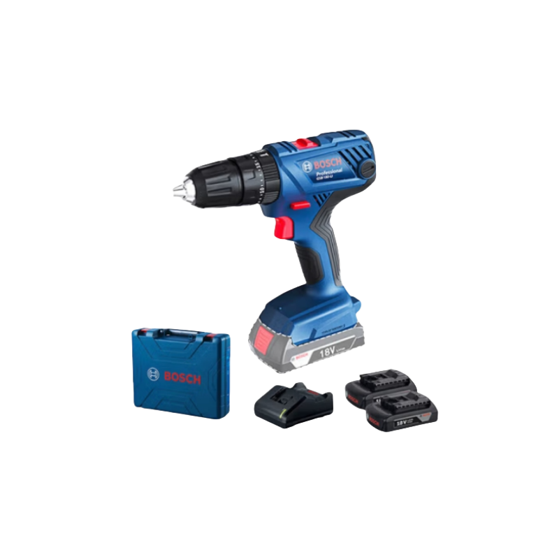 BOSCH/博世 充电手电钻 GSB180-LI 13mm 54/21Nm,两电一充