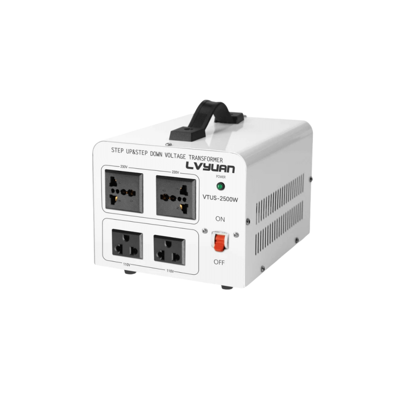 LVYUAN/绿源 电源升降变压器 VTUS-2500白色 含线缆