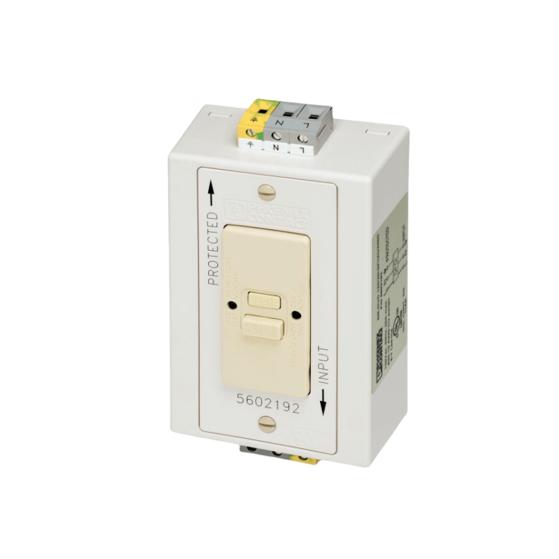 PHOENIX/菲尼克斯 EM系列导轨安装式双电源插座 EM-DUO120/20/GFI/AUX/NO