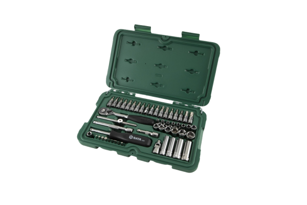 理想工具之选：世达52件套筒工具套装09002