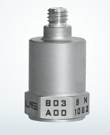 LAS 加速度传感器 B03A00 灵敏度20mV/g，测量范围250g，1-10kHz,12.5克,-40到120℃