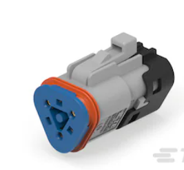 TE 终端电阻/驰CAN专用连接器三通 DT06-3S-P006