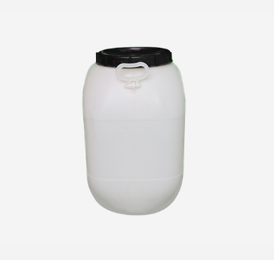 锦尚来塑业 塑料桶 50L 白色桶 黑色盖 方形