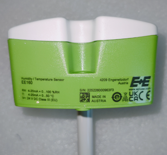 E+E 温湿度传感器 EE160/4-20mA，温度：4-20mA(-20-80℃)，湿度：0-100%