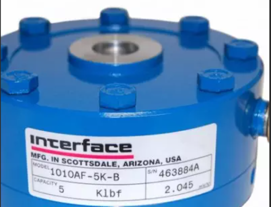 INTERFACE 传感器 1010AF-1K-B,5KN含底座，接头和10米线缆,