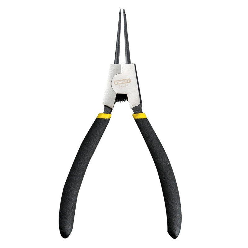 STANLEY/史丹利 德式轴用直嘴卡簧钳 84-334-23 7"