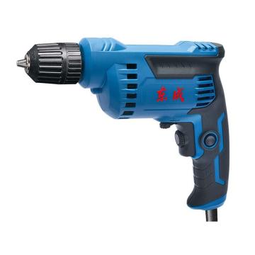 Dongcheng/东成 手电钻起子机，可调速正反转自锁夹头，10mm，600W J1Z-FF05-10BK
