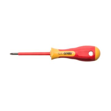 哈恩库博 HAHN+KOLB ATORN VDE绝缘米字头电工螺丝刀PZ1×80 mm 52786401