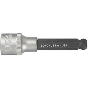 BONDHUS 球头专业握持（R）套筒头（总长50mm）8mm 43472