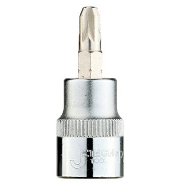 JETECH/捷科 3/8"系列米字型旋具套筒PZ1，14301 SK3/8-PZ1