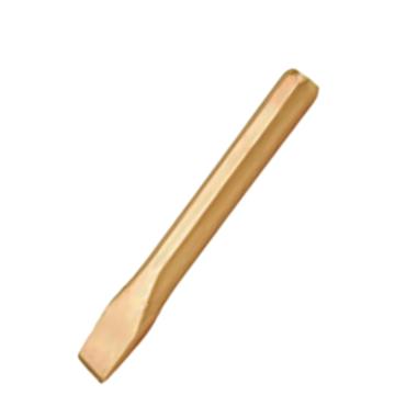Raxwell 防爆八角扁铲，铍青铜14*160mm RTBC0125