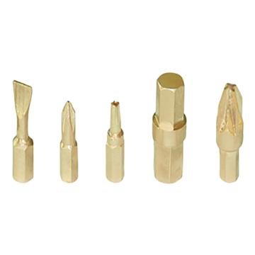 Raxwell 防爆十字螺丝刀头，铝青铜1# RTAS2088