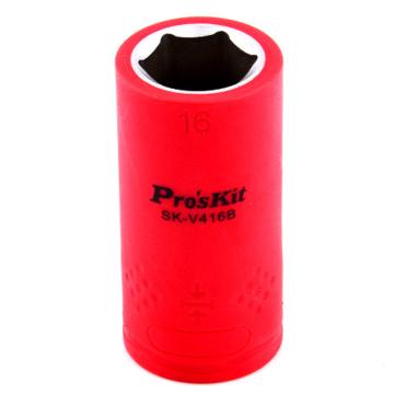 宝工 Pro'sKit 绝缘公制套筒1/2"*16mm SK-V416B
