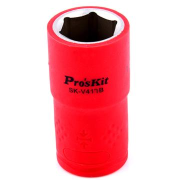 宝工 Pro'sKit 绝缘公制套筒1/2"*17mm SK-V417B