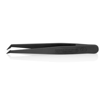 凯尼派克 防静电黑色塑料镊子110mm 92 09 03 ESD