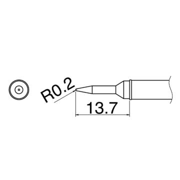 白光 焊咀T31系列配套焊台FX-100 T31-02SBL