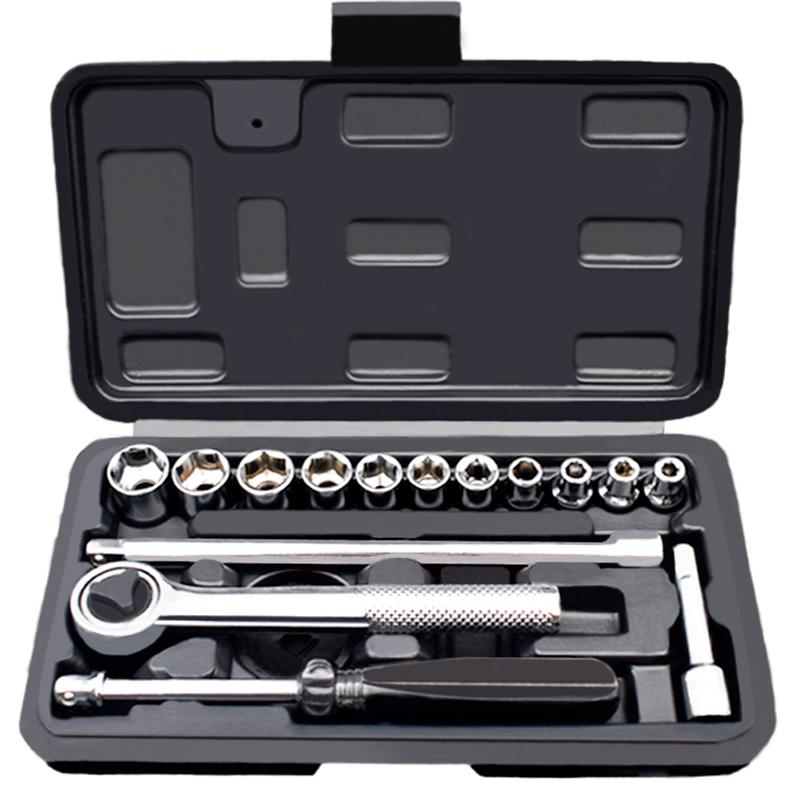 勒塔 棘轮扳手套筒套装17件 4-13mm LT-AM711