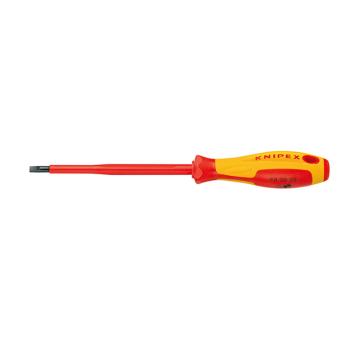 凯尼派克 Knipex 电工绝缘一字螺丝批刀口3.5mm 98 20 35