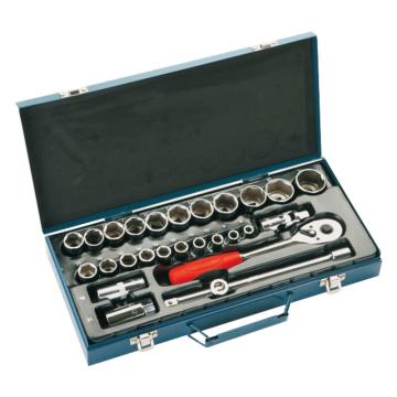 JETECH/捷科 1/2"系列公制组套27件套 SK1/2-27S，16027