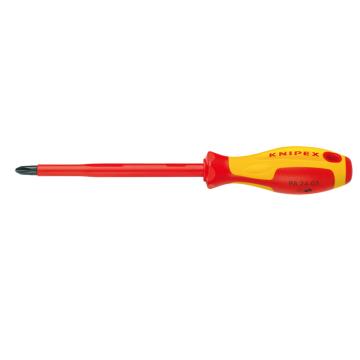 凯尼派克 Knipex 电工绝缘十字螺丝批PH0 98 24 00
