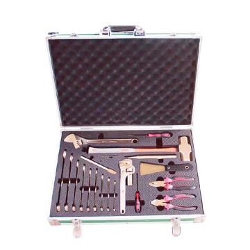 Raxwell 防爆20件套组合套装工具，铍青铜20pcs RTBK0069