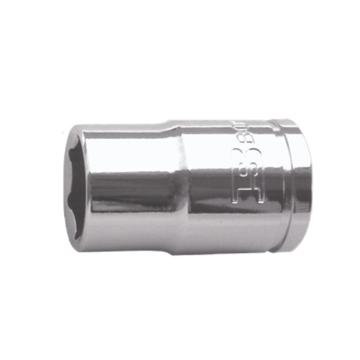 BOSI/波斯 3/8"(10mm)英制六角镜面短套筒1/2" BS360883