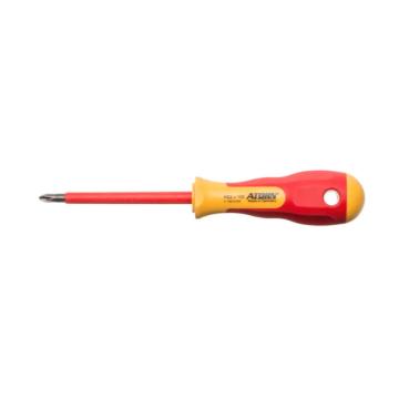 哈恩库博 HAHN+KOLB VDE绝缘米字头电工螺丝刀PZ2×100mm 52786402
