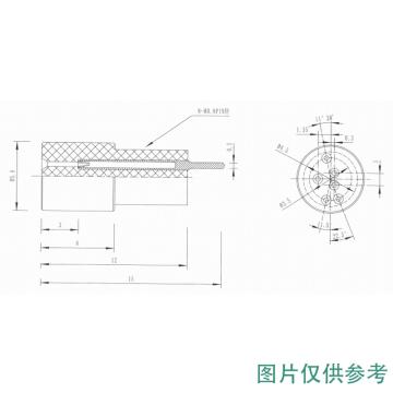 成都威力玛 6PIN插座 WG22-02-28-01