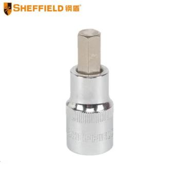SHEFFIELD/钢盾 6.3MM系列6角旋具套筒4mm S013904